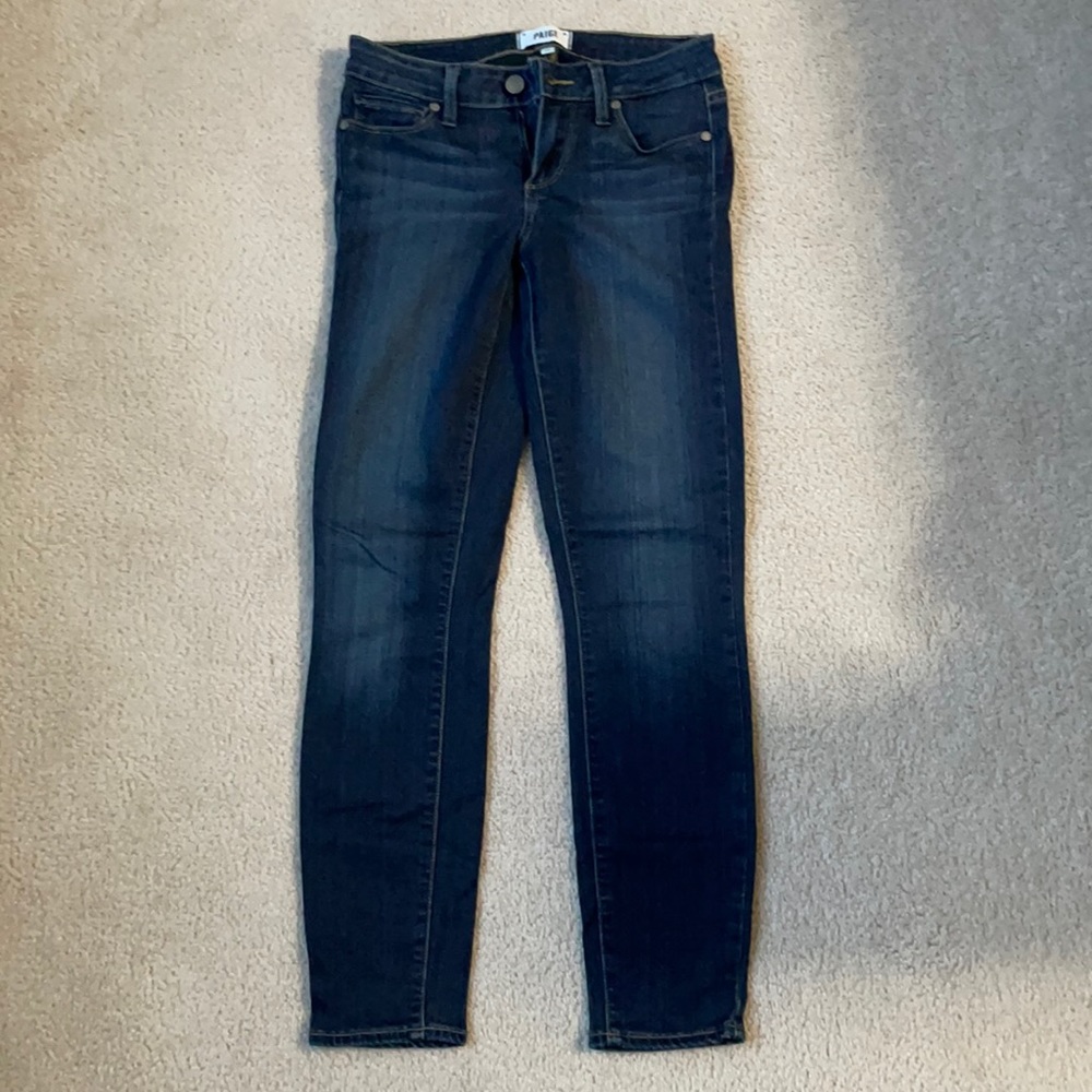 Paige Denim Verdure ankle jeans